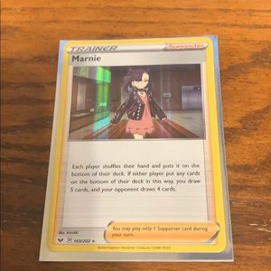 Marnie 169/202 Holo Rare Pokémon Sword & Shield